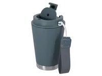 Vaso térmico de acero y PP reciclados Acuma 300 ml con asa de PP reciclado/ base acero inox reciclado, detalle 1