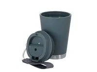 Vaso térmico de acero y PP reciclados Acuma 300 ml con asa de PP reciclado/ base acero inox reciclado, detalle 3