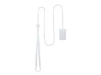 Identificador lanyard extensible Berbom con portatarjetas de poliéster/ ABS, detalle 2