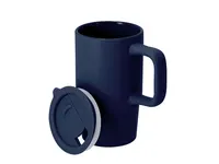 Taza de cerámica Ronsyn 430 ml con tapa deslizante de cerámica, detalle 1