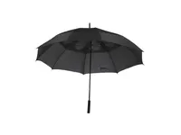 Paraguas de RPET Narnor manual Ø 130 cm con funda de pongee 210T RPET, vista lateral