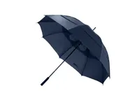 Paraguas de RPET Narnor manual Ø 130 cm con funda de pongee 210T RPET, detalle 1
