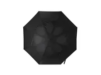 Paraguas de RPET Narnor manual Ø 130 cm con funda de pongee 210T RPET, detalle 3