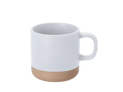 Taza de cerámica Canslar 350 ml base sin esmaltar personalizable