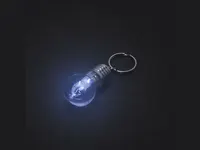 Llavero linterna forma de bombilla Bardan, detalle 2