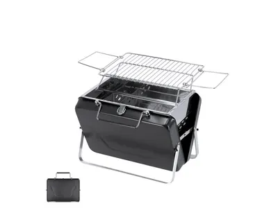 Barbacoa plegable de acero inoxidable en maletín personalizable