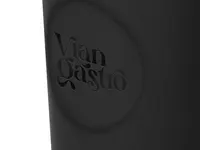 Taza de cerámica Patt 400 ml láser con relieve de cerámica, detalle 2