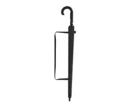 Paraguas de RPET Savilar antiviento Ø 120 cm reflectante de pongee 190T RPET, vista lateral