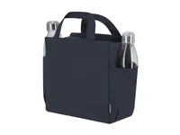 Bolsa nevera de RPET Destrek 600D 8 l acolchada de poliéster 600D RPET/ aluminio, vista lateral