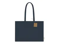 Bolsa de algodón reciclado Tremul 220 g con fuelle de algodón reciclado/ poliéster RPET 220 g/ m2, detalle 8