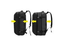 Mochila de viaje PU Garnep con bomba de vacío de PU, detalle 9