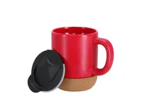 Taza de cerámica Shivak 330 ml térmica base de corcho de cerámica/ corcho, detalle 1