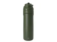 Botella térmica reciclada Ninivek 700 ml doble bebida de acero inox reciclado, vista lateral