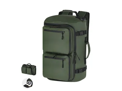 Mochila bolso multifunción de PU Mekong y ripstop personalizable