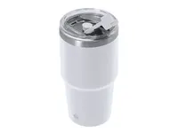 Vaso térmico de acero reciclado Vinson 650 ml con pajita de acero inox reciclado, detalle 1
