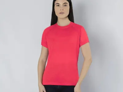 Camiseta técnica waffle Cocker 135 g mujer personalizable