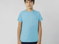 Camiseta técnica waffle Cocker 135 g niño de 100% poliéster waffle interlock 135 g/ m2, vista frontal