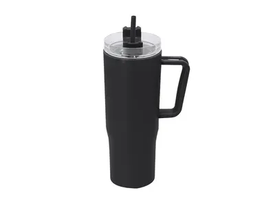 Jarra térmica de PP reciclado Gabrion 900 ml con pajita personalizable