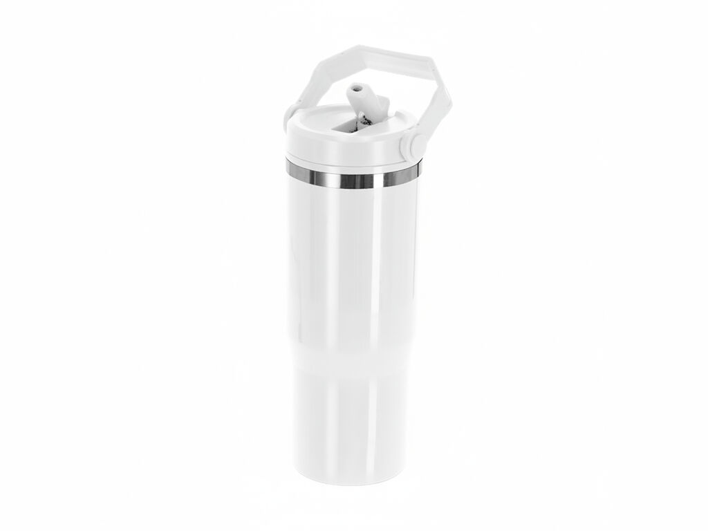 Vaso térmico Bastien en color blanco