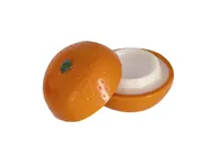 Bálsamo labial vainilla SPF15 Domicor con estuche de fruta, detalle 3