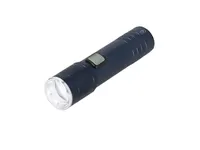 Linterna recargable COB Benyor con zoom de aluminio de aluminio reciclado, vista lateral