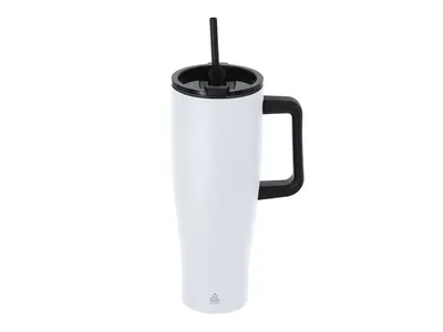 Jarra térmica reciclada Leandrok 1,2 l con pajita personalizable
