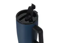 Jarra térmica reciclada Leandrok 1,2 l con pajita de acero inox reciclado, detalle 3
