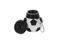 Bidón plegable de silicona Ferdin balón de fútbol 550 ml de silicona, detalle 1