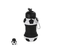 Bidón plegable de silicona Ferdin balón de fútbol 550 ml de silicona, vista frontal
