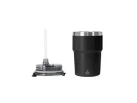 Vaso térmico de acero reciclado Laplux 350 ml semimate de acero inox reciclado, detalle 1