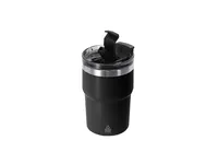 Vaso térmico de acero reciclado Laplux 350 ml semimate de acero inox reciclado, vista frontal