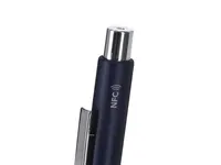 Bolígrafo NFC de aluminio mate Pindar de aluminio, vista lateral