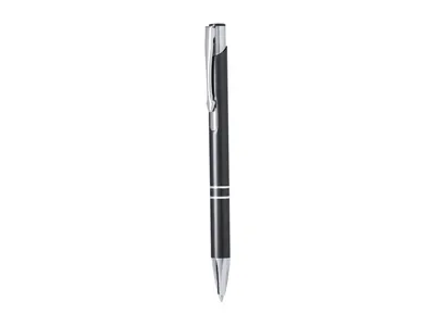 Bolígrafo de aluminio Cedris pulsador tinta negra personalizable