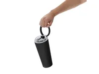 Vaso térmico de acero reciclado Calten 700 ml con pajita de acero inox reciclado, detalle 3