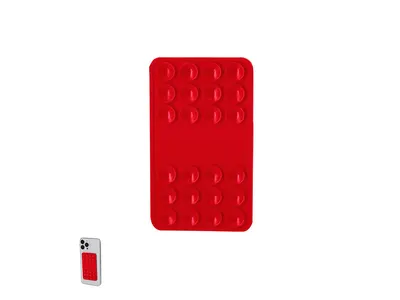 Soporte adhesivo de silicona Targon con ventosa personalizable
