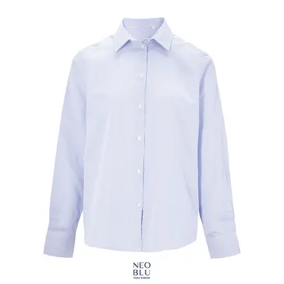 Camisa hilo teñido antiarrugas Baptiste hombre personalizable