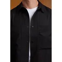 Sobrecamisa de poliéster viscosa Madden unisex de PET, detalle 5