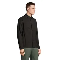 Sobrecamisa de poliéster viscosa Madden unisex de PET, detalle 1