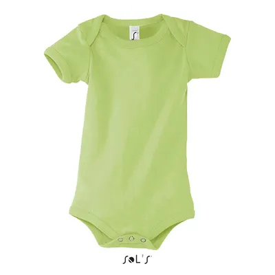 Body de bebé algodón peinado Bambino con broches personalizable
