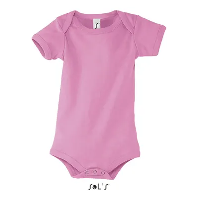 Body de bebé algodón peinado Bambino con broches personalizable
