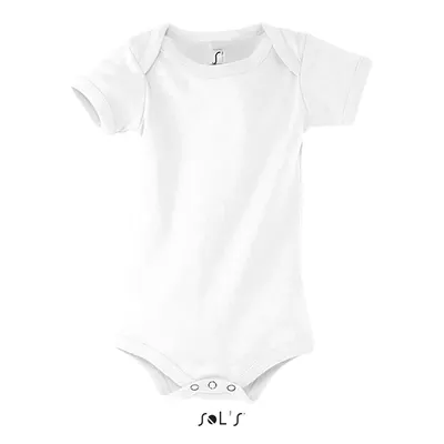 Body de bebé algodón peinado Bambino con broches personalizable