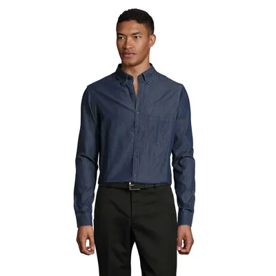 Camisa vaquera de denim Barry crudo hombre personalizable