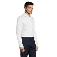 Camisa hilo teñido texturizada Brody hombre de algodón, detalle 1