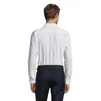 Camisa ajustada Baltimore Fit con ballenas extraíbles hombre de PET, vista lateral