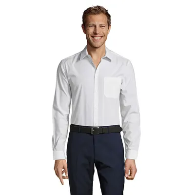 Camisa ajustada Baltimore Fit con ballenas extraíbles hombre personalizable