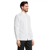 Camisa popelín manga larga ajustada Bailey hombre de RPET, detalle 1