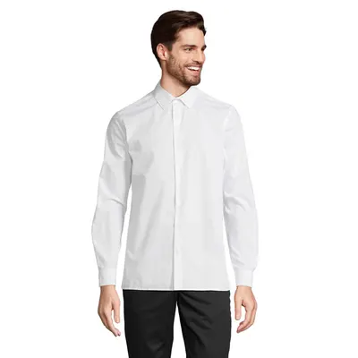 Camisa popelín manga larga ajustada Bailey hombre personalizable