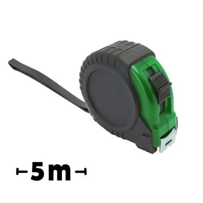 Flexómetro homologado Pick de 5 m con funda de goma personalizable