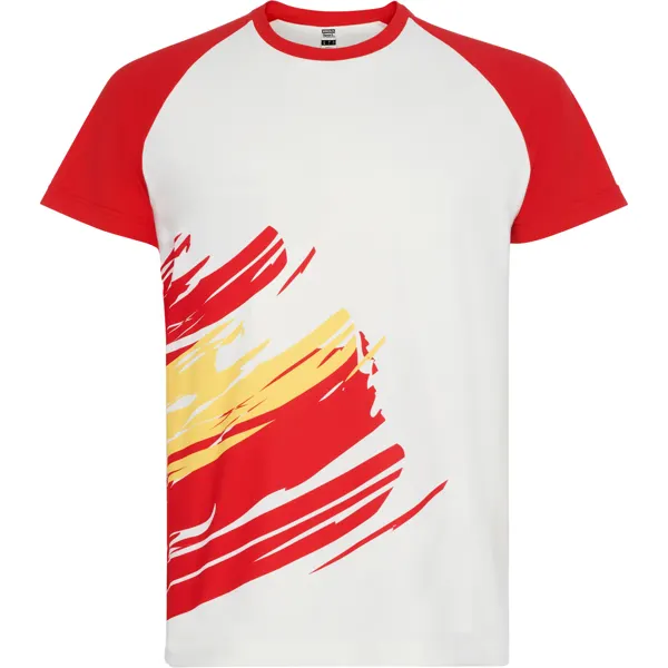 Camiseta de poliéster Forza 190 g manga corta en españa de 100% poliéster, 190 g/m², vista frontal