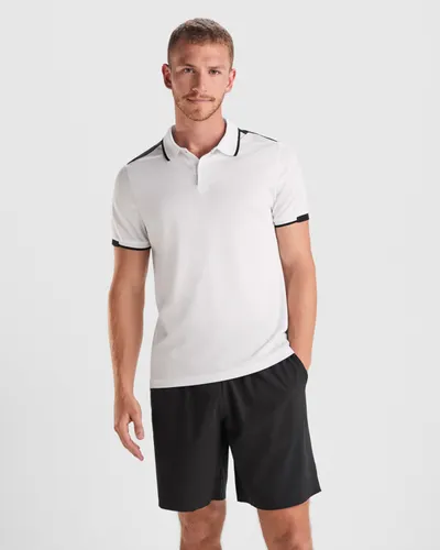 Polo técnico bicolor antibacteriano Tamil 140 g personalizable